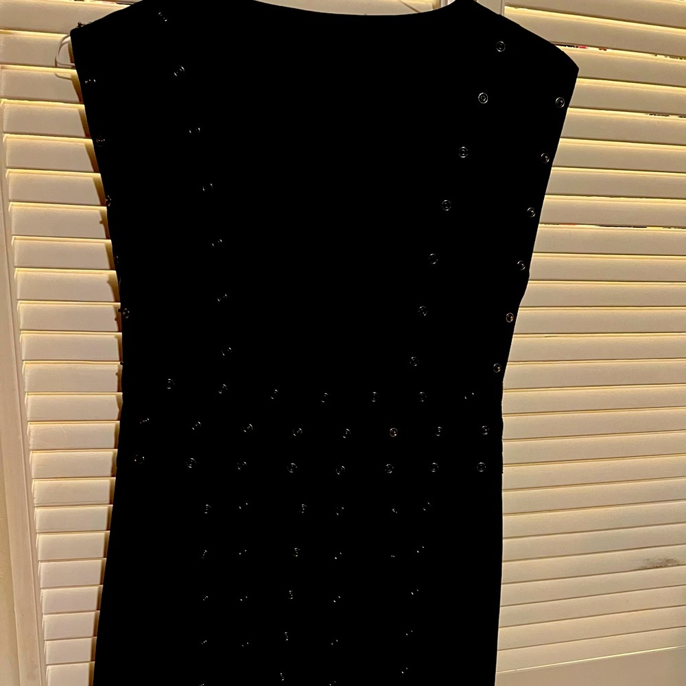 Zac Posen navy blue dress